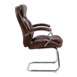 Conference chair, brown 65x52x105cm Hm1100,09