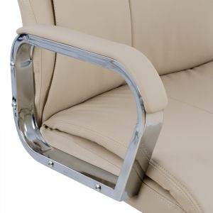 Conference chair, cream 59.5x72x104cm Hm1094.07