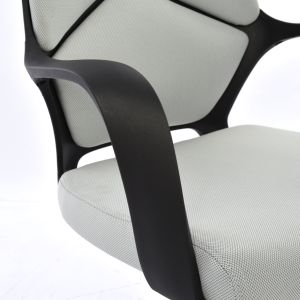 Conference chair, gray and black frame 64x60x94.5cm Hm1074.21