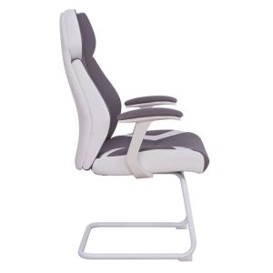 Conference chair, gray color 63x64x107cm Hm1102