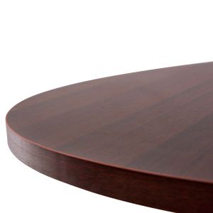 Wine-colored conference table D105x75cm Hm2054.12