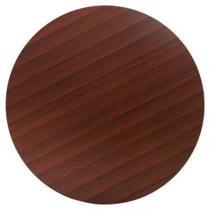 Wine-colored conference table D105x75cm Hm2054.12