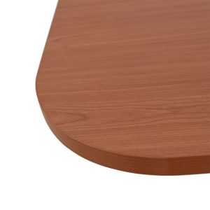 Cherry colored conference table 240x120x75cm Hm2047,13