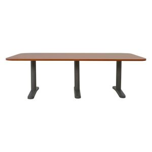 Cherry colored conference table 240x120x75cm Hm2047,13