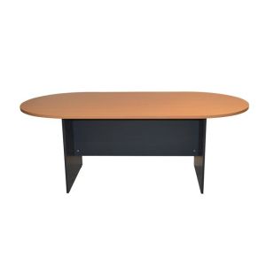 Conference table oak 200x100x75cm Hm2018,01