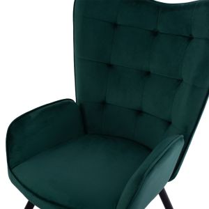 Кресло Crawley Hm8918,03 кипърско зелено 70х57х103cm