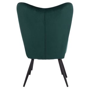 Кресло Crawley Hm8918,03 кипърско зелено 70х57х103cm