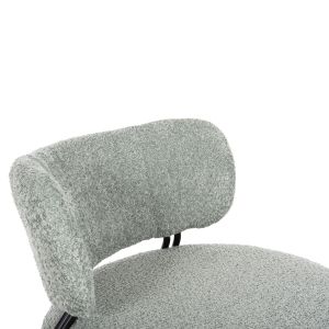 Кресло Karsen Hm9598,05 букле цвят шам фъстък 79x78,5x76hcm