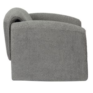 Кресло Laforge Hm9679,01 сиво плюшено букле 100x83x66cm