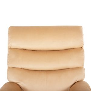 Armchair Massage Ecru Hm9784,05 Ekra Velvet 80x93x100cm