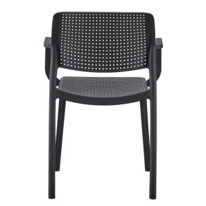 Armchair Outdoor Comfee Hm6102,02 polypropylene black 54x57x83cm