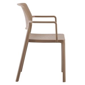 Armchair Outdoor Comfee Hm6102,04 polypropylene cappuccino 54x57x83cm