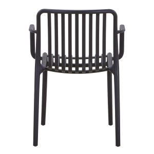 Outdoor Convee armchair Hm6105,02 polypropylene black 44,5x52,5x79cm