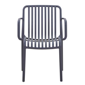 Кресло Outdoor Convee HM6105,03 полипропилен сив 44,5x52,5x79cm