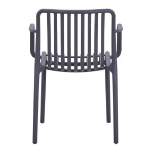 Кресло Outdoor Convee HM6105,03 полипропилен сив 44,5x52,5x79cm