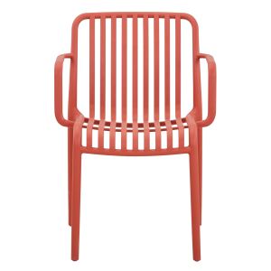 Outdoor Convee armchair Hm6105,05 polypropylene red 44,5x52,5x79cm