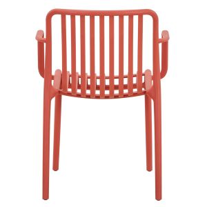 Outdoor Convee armchair Hm6105,05 polypropylene red 44,5x52,5x79cm