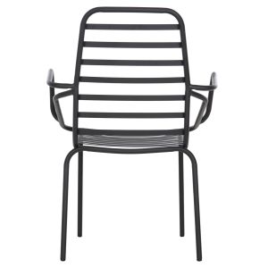 Armchair Outdoor Free Hm6045 metal black 61x53x87cm