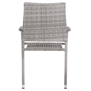 Outdoor Morner armchair Hm6074,02 metal-gray woven material 55x58x87cm