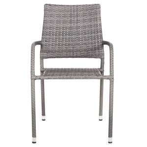 Outdoor Morner armchair Hm6074,02 metal-gray woven material 55x58x87cm