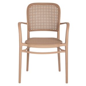 Armchair Polypropylene Flow Hm5938,03 cappuccino 55x53x86cm