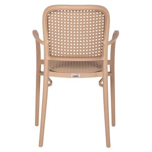 Armchair Polypropylene Flow Hm5938,03 cappuccino 55x53x86cm