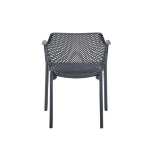 Кресло Polypropylene John HM6103,03 сив 59x46x79cm