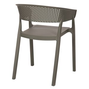 Armchair Polypropylene Perfoe Hm5941,07 dark green 53,5x50,5x73cm