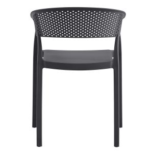 Armchair Polypropylene Perfoe Hm5941,10 gray 53,5x50,5x73cm