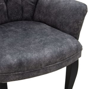 Кресло Samara с бежова текстилна дамаска 67x62x78cm