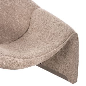 Кресло Spiner бежово букле 81x64x74hcм Hm9599,08