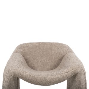 Кресло Spiner бежово букле 81x64x74hcм Hm9599,08