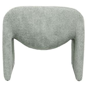 Кресло Spiner букле цвят шам фъстък 81x64x74hcм Hm9599,05