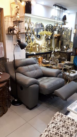 Armchair model Hera, genuine leather
