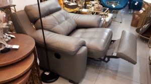 Armchair model Hera, genuine leather