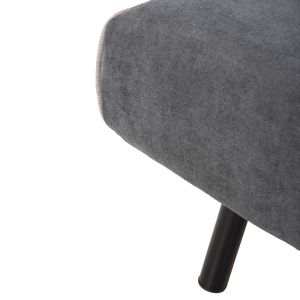 Кресло-легло Braxton Hm8425,10 тъмно сив плат 78x88x78hcm