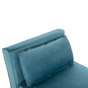 Кресло-легло Braxton Hm8425,25 кадифе в цвят мента 78x88x78hcm