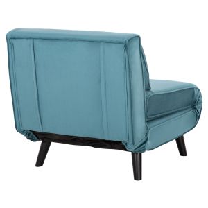 Кресло-легло Braxton Hm8425,25 кадифе в цвят мента 78x88x78hcm