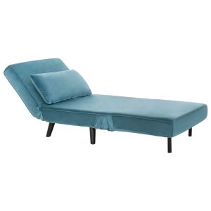 Кресло-легло Braxton Hm8425,25 кадифе в цвят мента 78x88x78hcm