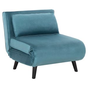 Кресло-легло Braxton Hm8425,25 кадифе в цвят мента 78x88x78hcm