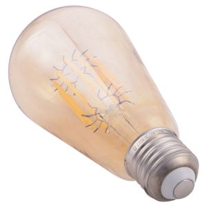 Led filament bulb 12w E27 3000k gold Hm4189,02