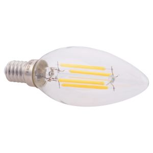 Led filament bulb 4w E14 3000k clear Dimmable Hm4048,01