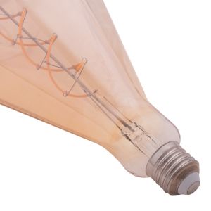 Led filament bulb 8w E27 3000k gold color Dimmable Hm4057