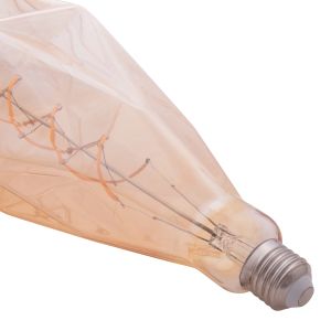 Led filament bulb 8w E27 3000k gold color Dimmable Hm4058