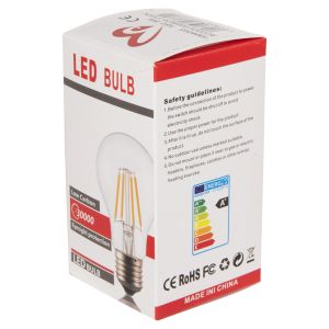 Bulb Led filament 8w E27 3000k gold Dimmable Hm4045