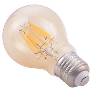Bulb Led filament 8w E27 3000k gold Dimmable Hm4045