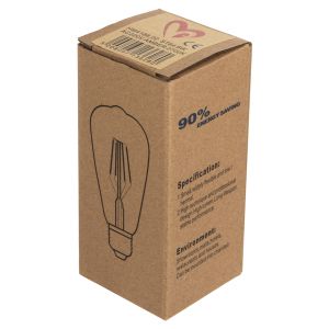 Bulb Led filament 8w E27 3000k gold Dimmable Hm4188,02