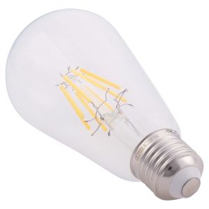 Bulb Led filament 8w E27 3000k transparent Dimmable Hm4188,01