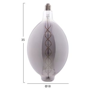 Led filament bulb 8w E27 3000k color dimmable gray Dimmable Hm4051,03