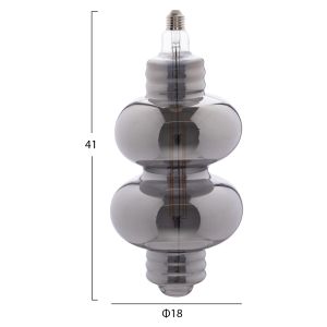 Led filament bulb 8w E27 3000k color dimmable gray Dimmable Hm4053,03